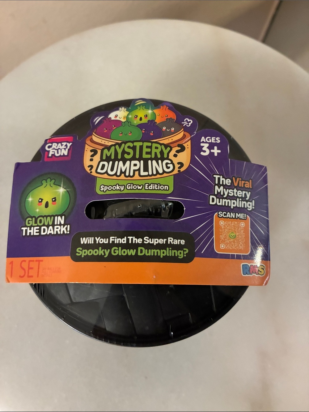Mystery Dumpling Spooky Glow Edition - Black